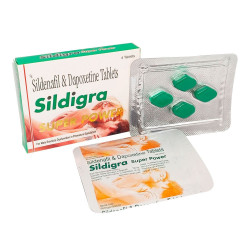 Силдигра Супер (Sildigra Super Power) 100 мг + 60 мг